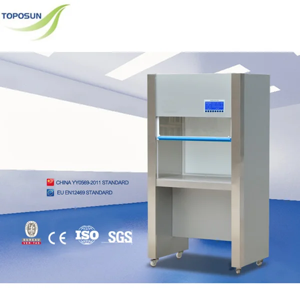 TPS-SWCJ1F Single Person CE Class100 Vertical Laminar Air Flow Clean Bench with HEPA filter, Water and Gas Valve