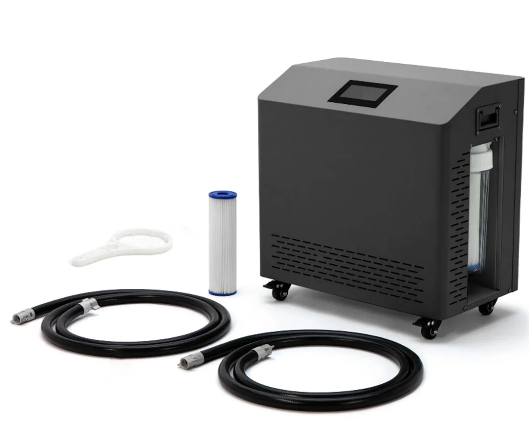 Fitness/sport Recovery Pro Combination 6P Inflatable Ice Therapy Barrel For Adults With Cold Plunge Chiller