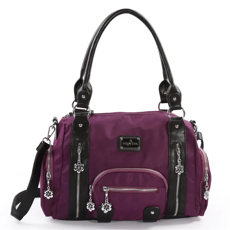 
Angel Kiss Brand High Quality Women Nylon Handbag Boston Tote 