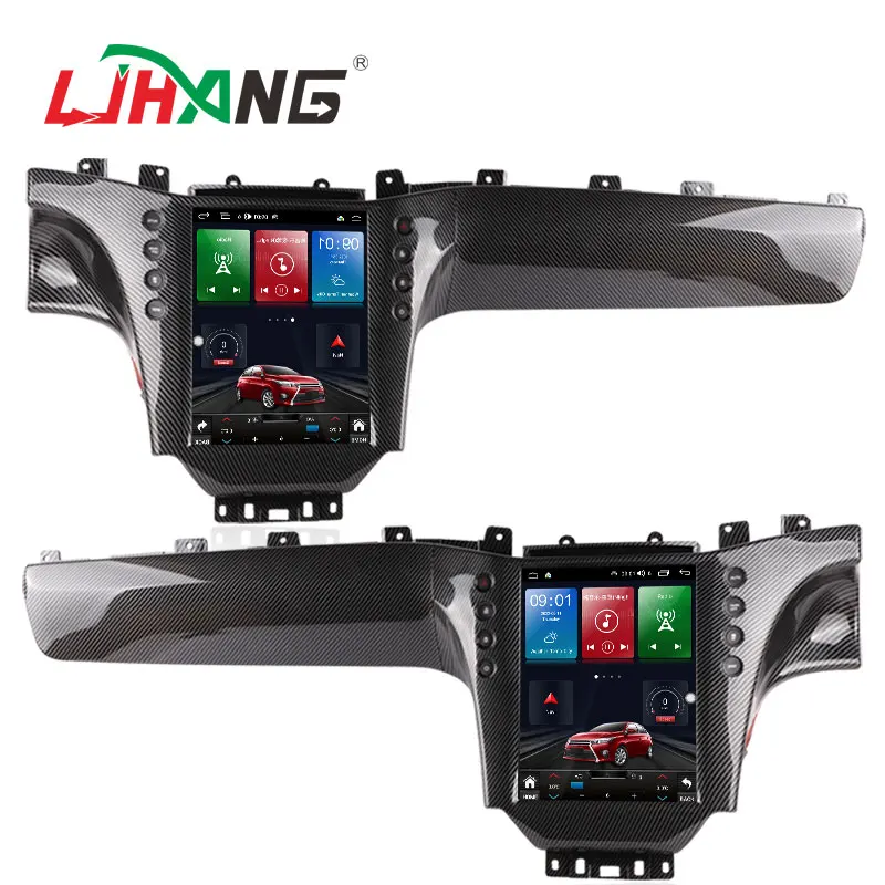 LHD/RHD carbonfiber color Android 13 Car DVD Player For Maserati GT GC GranTurismo 2007-2017 Radio GPS Navi multimedia Stereo