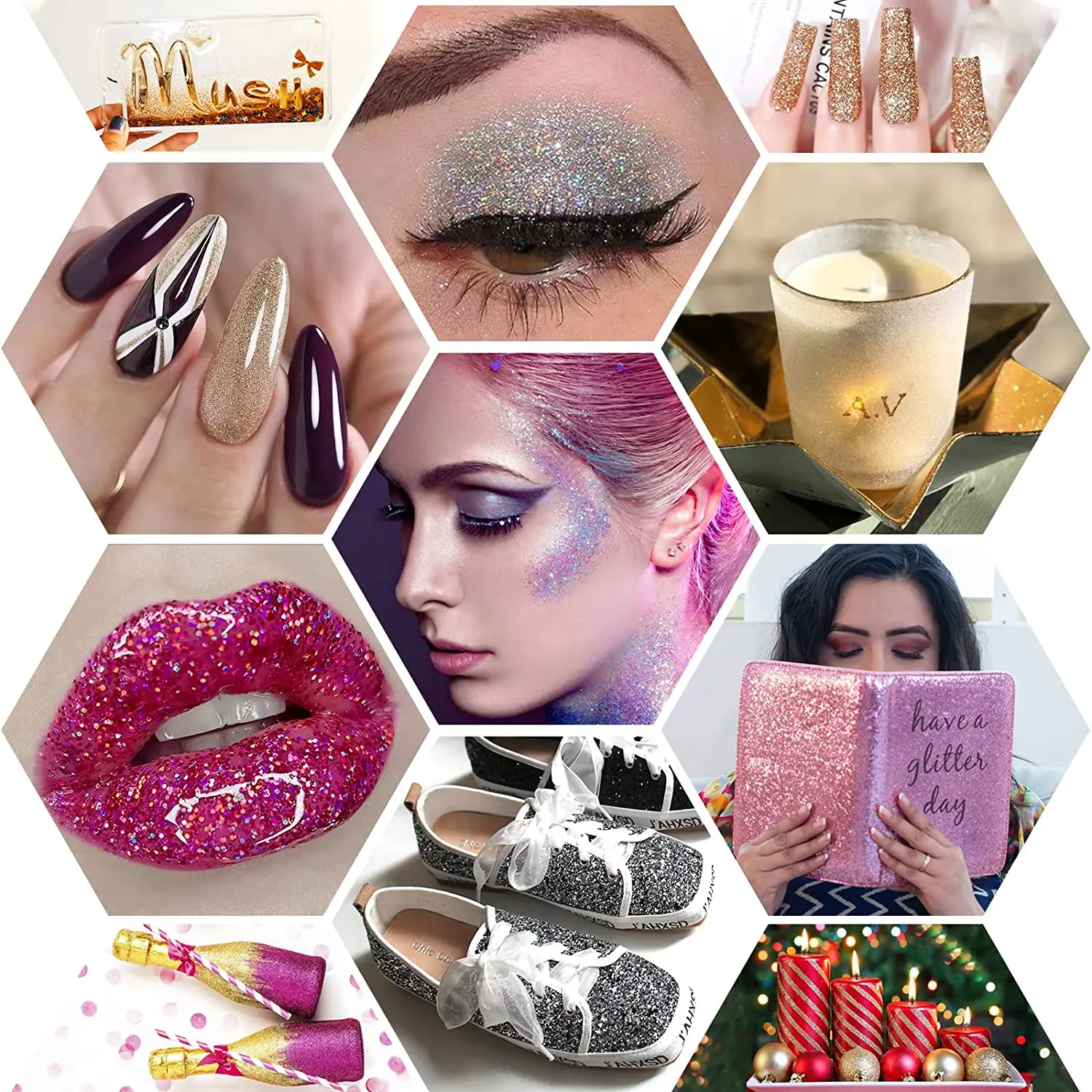 Private Label Cosmetic Wholesale Skin Safe Fine Powder Makeup Glitter Customized Color