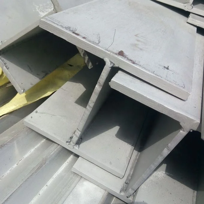 steel h beam section column hot rolled welded ms galvanized painted steel h-beams price h shape steel profile production line