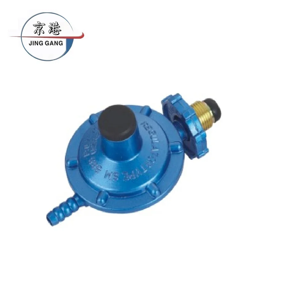 Aluminium LPG gas regulator with leak detector