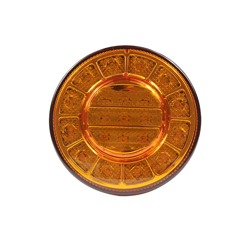 Auto Bus Trailer Truck 4 Inch Round LED Tail Lamp LED Truck Lights