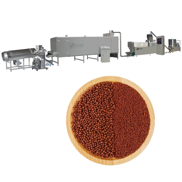 Aquatic Fish Food Feed Making Machine Floating Fish Feed Pellet Making Machine Feed Processing Machines Line