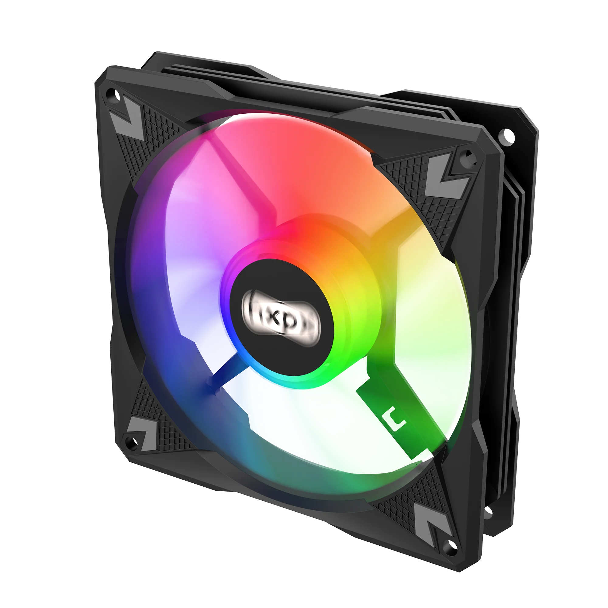 OEM King kong F-KK12 120 мм черный ARGB вентилятор корпуса ПК lil heatstick ПК компьютер Вентилятор охлаждения 6PIN с РЧ пульт дистанционного управления набор LED