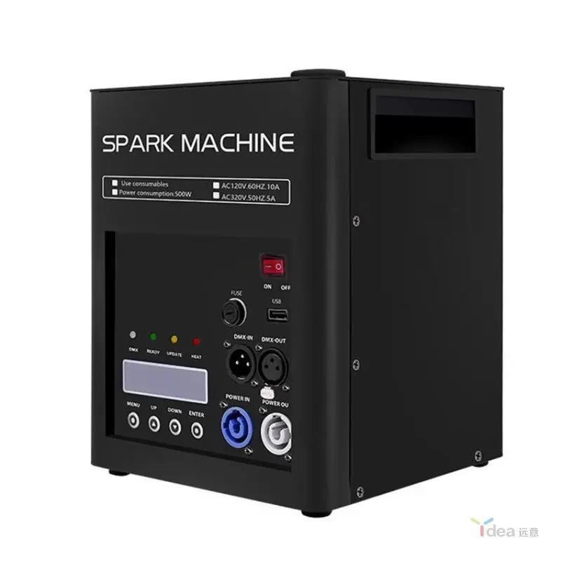 Brand new portable electronic battery remote control 600W wedding stage fireworks machine in stock