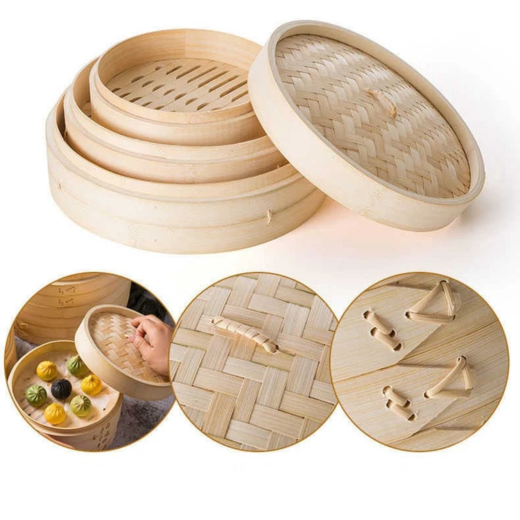 Оптовая продажа с завода Высококачественная мини-пароварка из бамбука dim