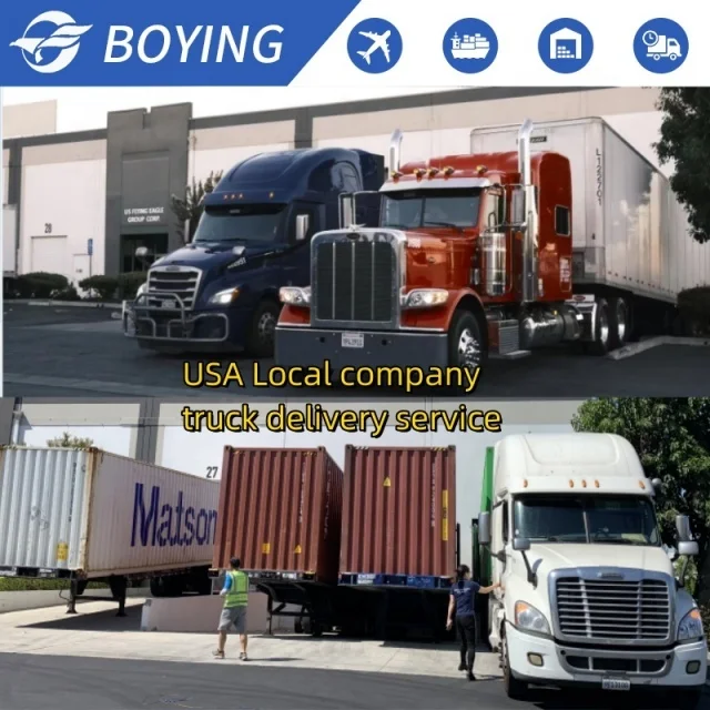 China Container FCL/LCL Shipping Forwarder Agent Own USA Warehouse & Truck Team Door to Door Service Ocean Cargo to USA