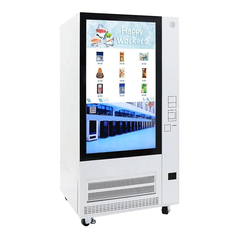 2024 New Innovation Interactive Robot Ice Cream Frozen Food Vending Machine