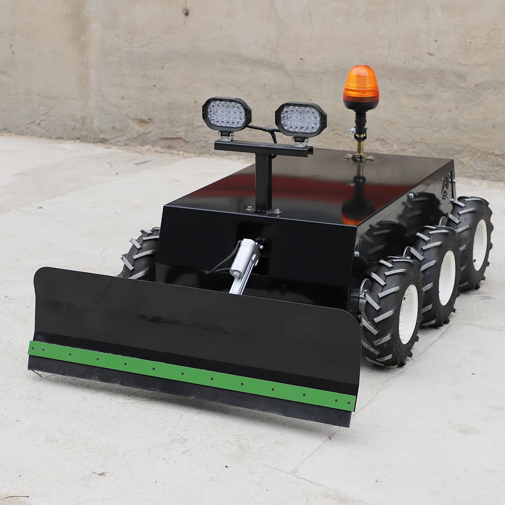 Remote Control Snow Pusher Grader Push Snowboard Shovel