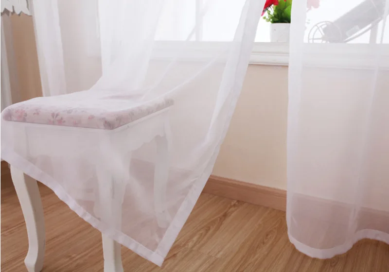 2021 best selling solid color curtain Soft touch and ethereal tulle window curtains for bedroom