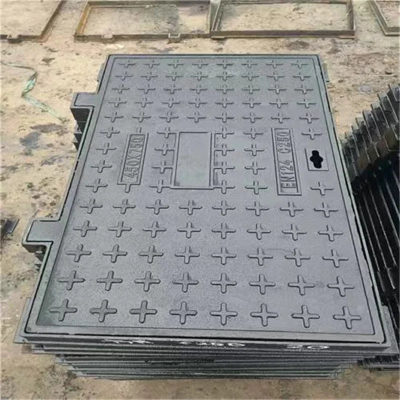 Ductile Cast Iron Round Square Access Cover En124 Sewer Drain Manhole Cover