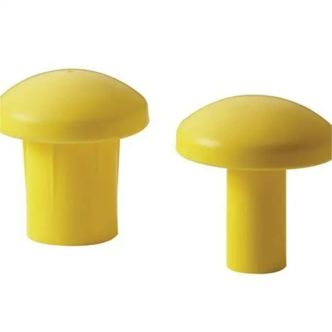 Customize Brand Pipe Accessory Plastic Mushroom Rebar Hat Eco-friendly Injection Moulding Service Woven Bags and Pallet PRC