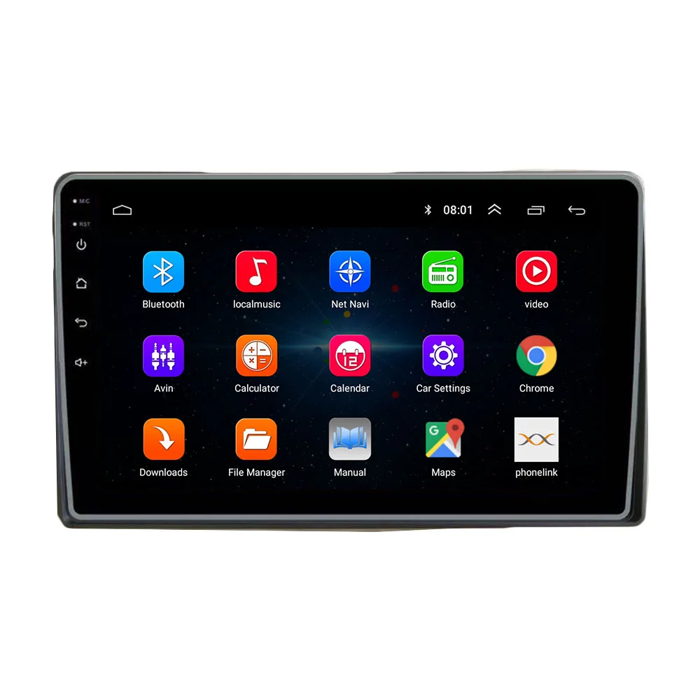 For TOYOTA Hiace 2018-2020 Radio Headunit Device Double 2 Din Octa-Core Quad Android Car Stereo GPS Navigation Carplay