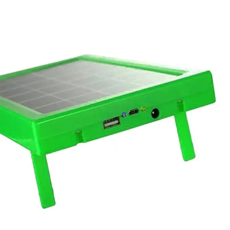 2400mah mini solar lighting system camping light rechargeable outdoor lighting