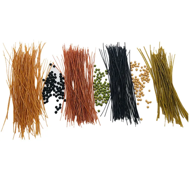 
High filling easy to digest and absorb organic hand made high gluten free yellow soybean spaghetti 