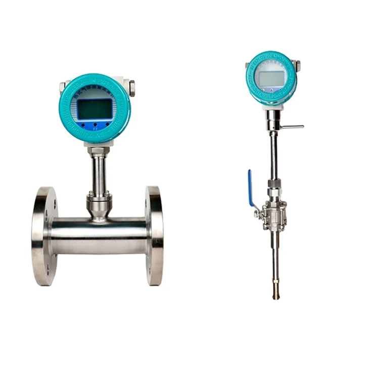 Electronic Digital Propel Pulser Diesel Fuel Type Flange Liquid Oil Milk Beer Turbine Flow Meter Flowmeter