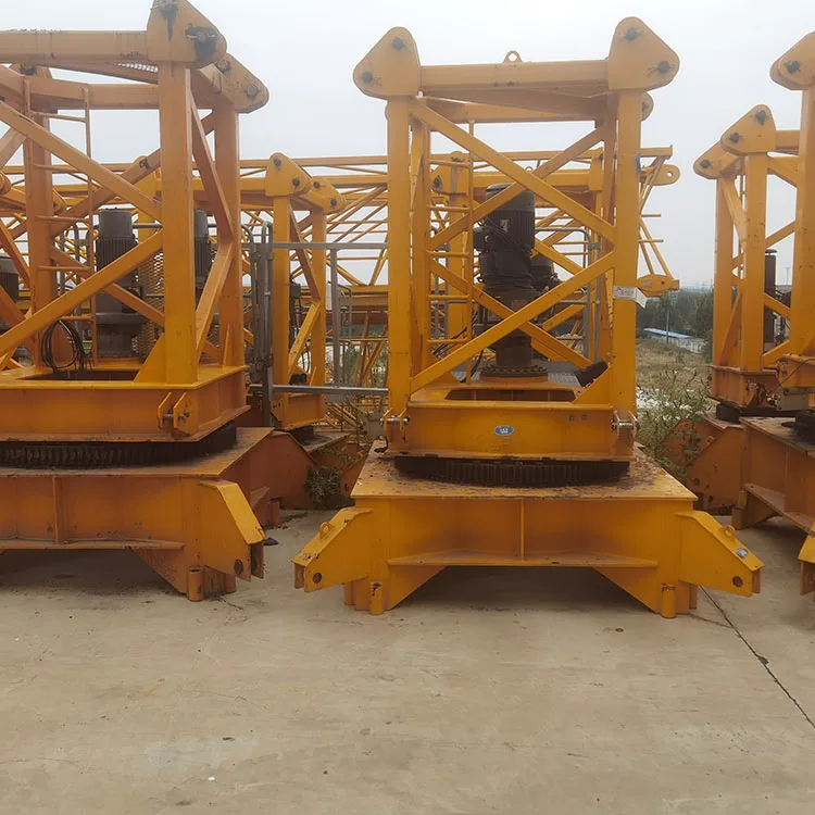 High Quality 8 Ton Large Flat-Top Tower Crane With Spare Parts