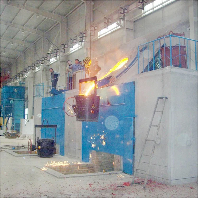 Iron Metal Melting Induction Furnace 10 Ton