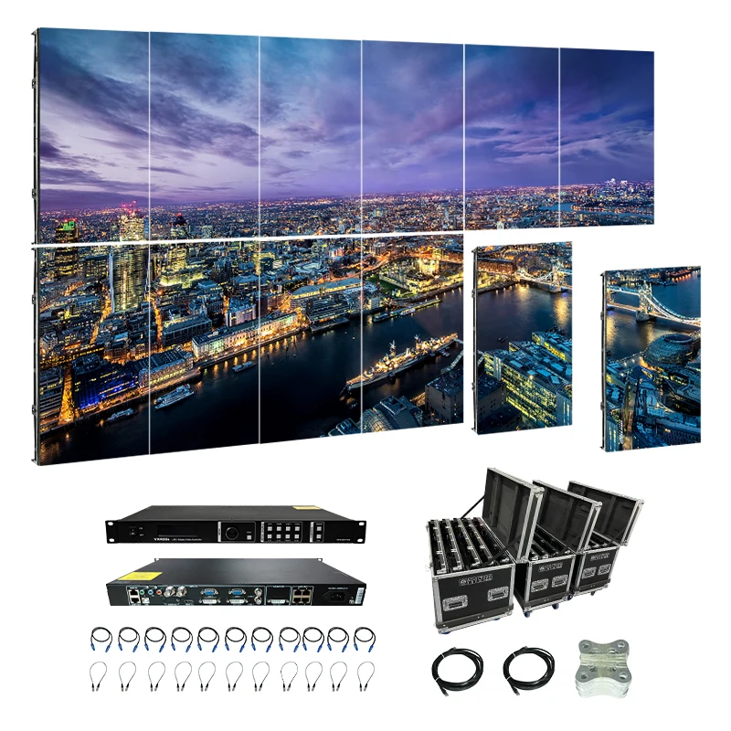 32 Inch Module Outdoor Big Wall 3.91 Stage Led Panel For Concert Led Display 64x32 P2.5