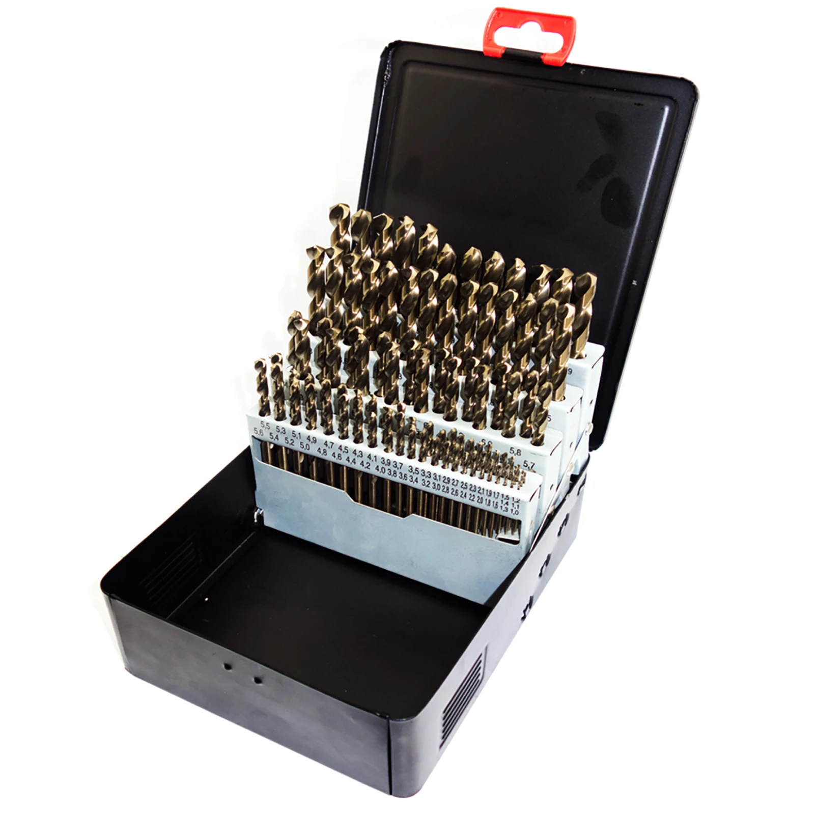 91 PCS HSS M35 Cobalt Metal Drilling Twist  Drill Bits set
