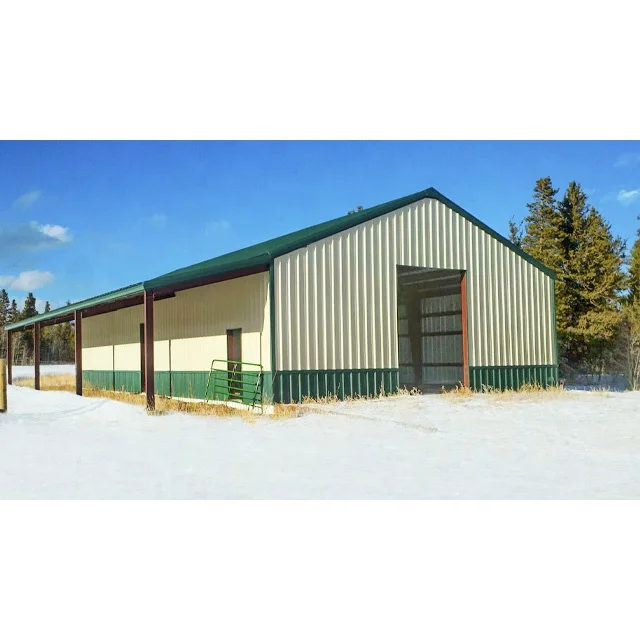 Cheapest Prefabricated Commercial Metal Frame Buildings Light Steel Structure Warehouse galpones metal Workshop