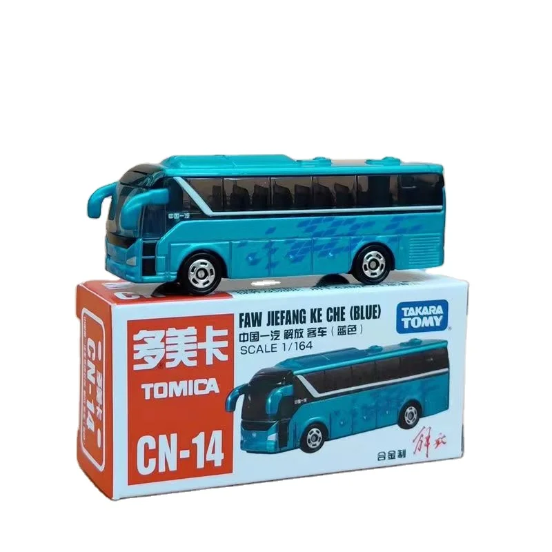 Литые китайские игрушечные машины Tomica CN для мальчиков и девочек подарок в 1/64 масштабе модель автомобиля грузовик автобус такси игрушки детей
