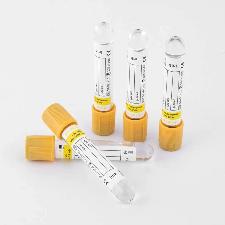 Заводские вакуумные трубки для сбора крови из стекла и ПЭТ качества CE