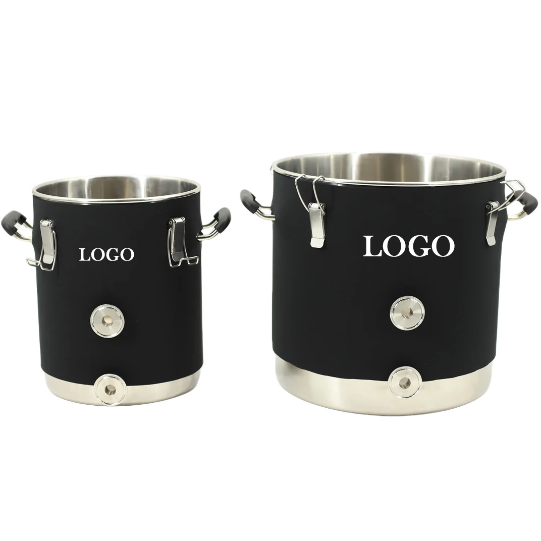 Customized Neoprene Cover Beer Fermentation Equipment Barrel Cover Equipment Tank Jacket Stainless Steel Beer Fermenter Cover