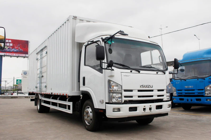2024 Лидер продаж подержанные модели китайские грузовики ISUZU 4 5 7 тонн NPR 700P фургоны для продажи
