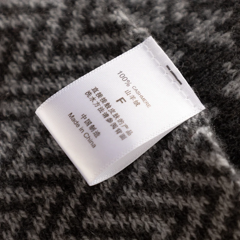 Women Scarves 100% Cashmere Knitted Shawl Hot Sale Factory Winter Warm Pure Pashmina Scarf For Ladies