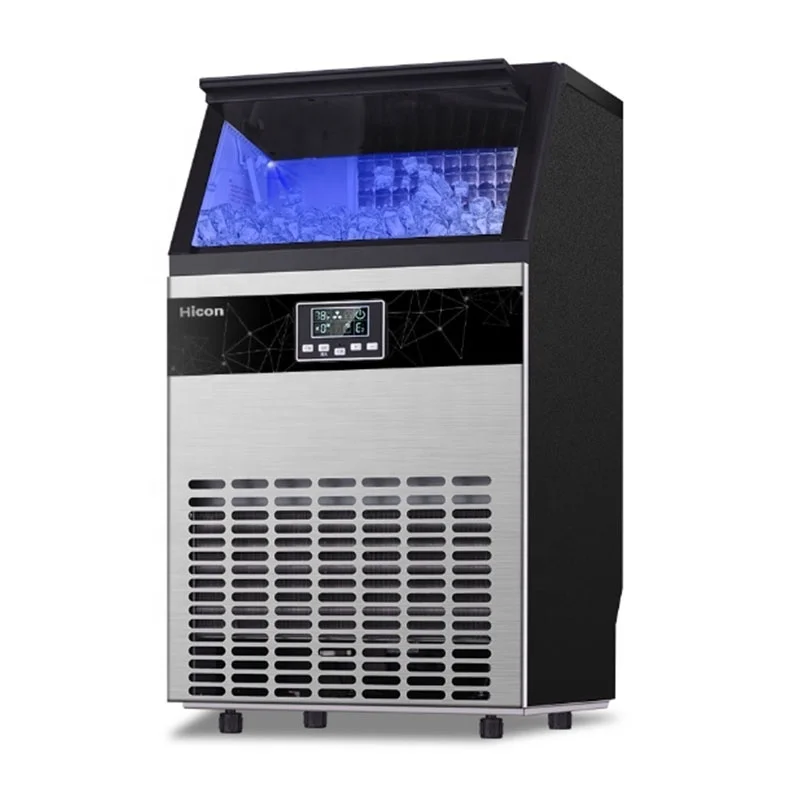Commercial 50kg 80kg 100kg 120kg Ice Cube Making Machine Ice Maker for Sale