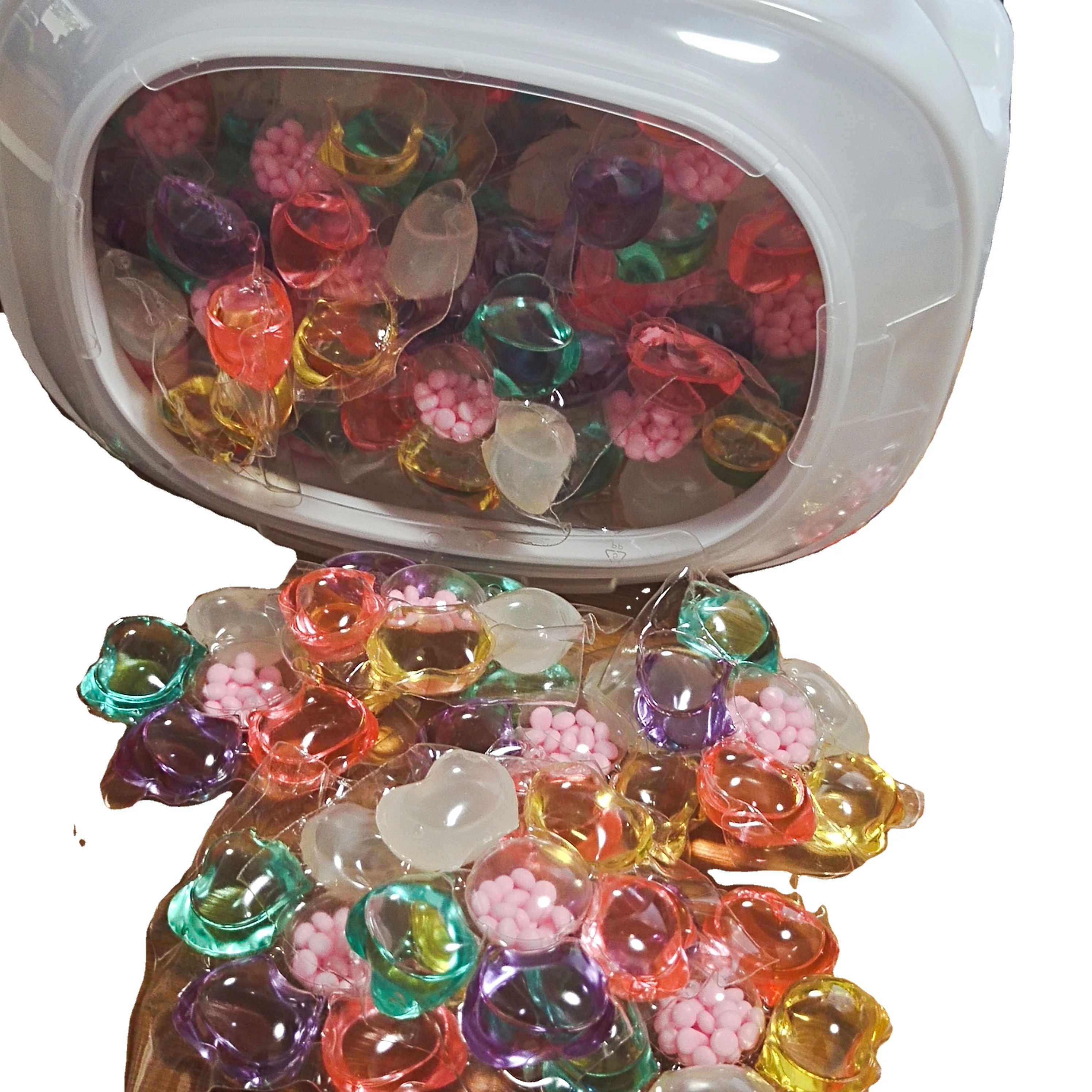 Wholesale Detergent Pods Water Soluble Washing Pods Detergent Household Washing Capsules 3 in 1 Liquid Laundry Detergent Pods