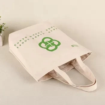B143 Factory Price Printed Cotton promotional Canvas Tote Bag Wholesale silk screen printing organic tote bags