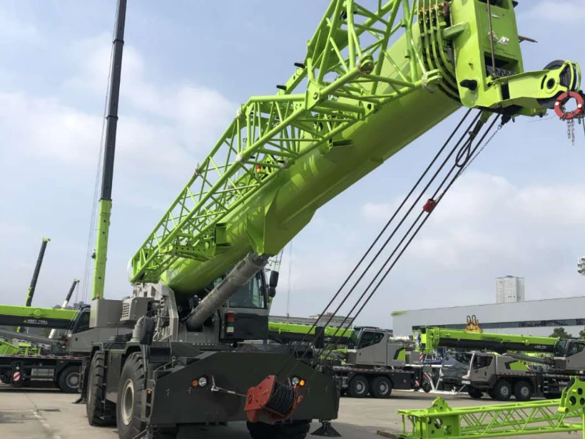 ZOOMLION ZRT400V432 40 ton All Terrain Rough Terrain crane pick up mobile hydraulic truck crane for sale