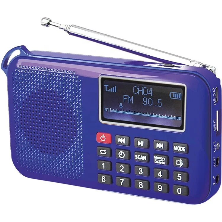 Солнечный карты-в динамик L-388 с текстами дисплей старика карман MP3