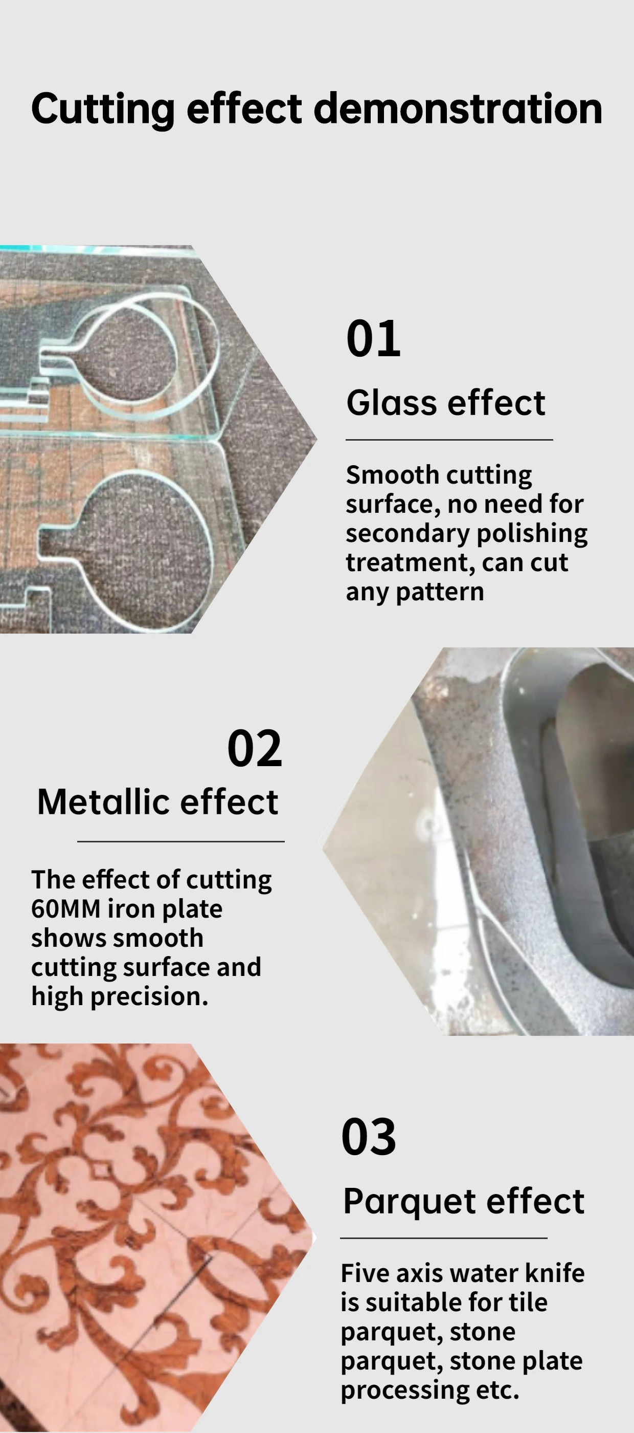 Zhonggong ZCUT IMC Small stainless steel waterjet cutting machine small size for waterjet table