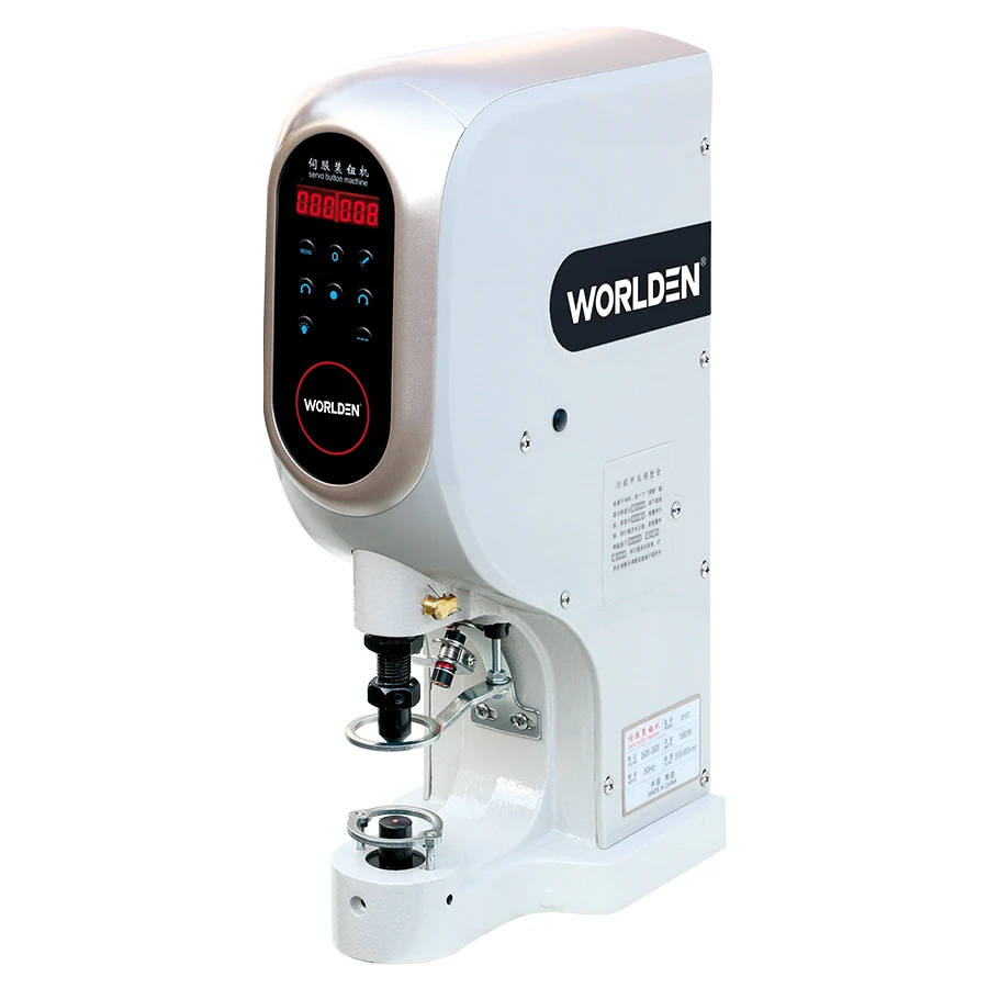 WD-818T Single Head Automatic Servo Motor Snap Button Attaching Machine Eyelet Sewing Machine