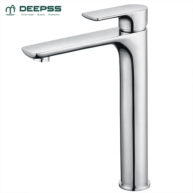 DEEPSS sanitary ware wash basin sink hot and cold water faucet above counter bathroom basin faucet