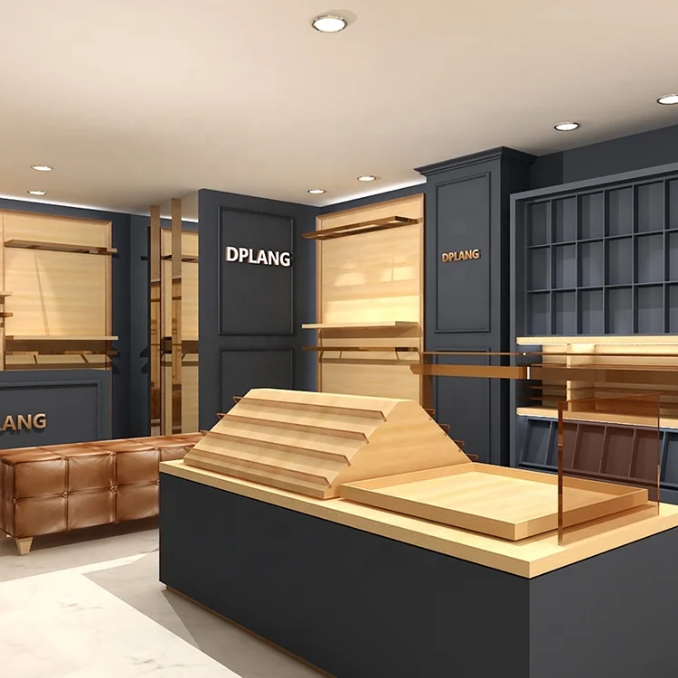 High End Retail Furniture Garment Shop Display Showcase Design Ladies Fashion Store Interior Design For Women Boutiques