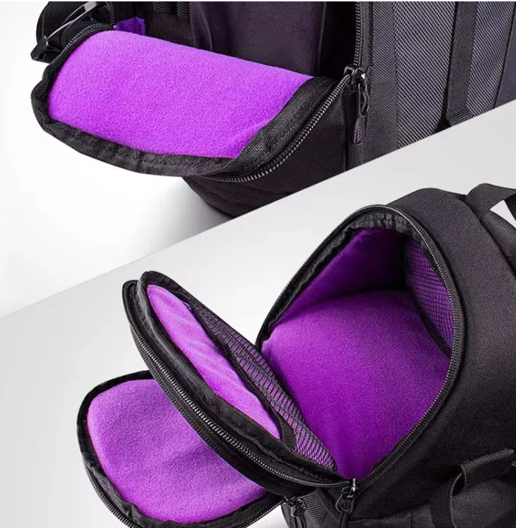 Case Backpack Rain Cover Camera Bag Customized Photography Backpack with Inserts Waterproof for DSLR Black