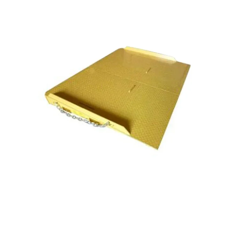 Steel Mobile Container Ramp / Forklift Loading Ramp