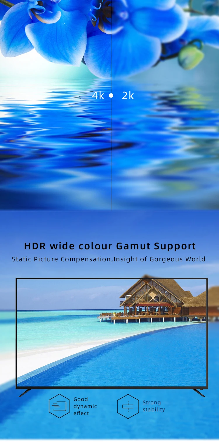 Brand new smart tv 4k uhd hd large screen television 4k smart tv 65 inch led