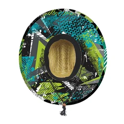 Оптовая продажа, мужская летняя окрашенная коричневая пляжная шляпа от солнца Shangyi