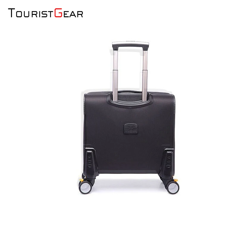 16 inch high-end trolley manufacturer caster trolley luggage canvas travel luggage