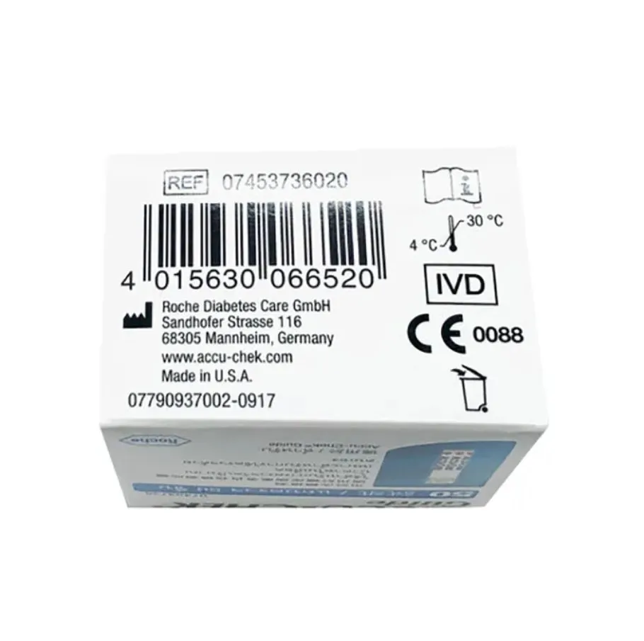 Accu Chek Guide Blood Glucose Test Strip Home Glucometer Test Strips