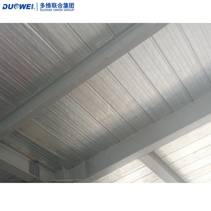 Decking sheet used the mezzanine