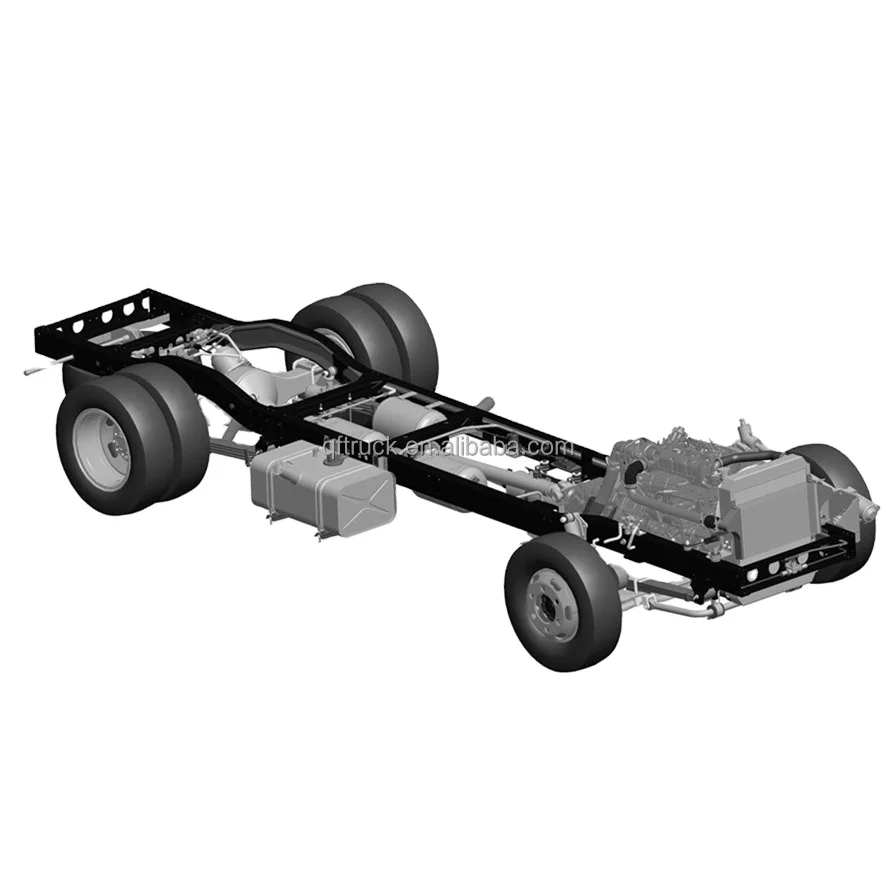 Dongfeng EQ6488KX5AC1 4x2 Bus Chassis 5 m diesel Front Engine
