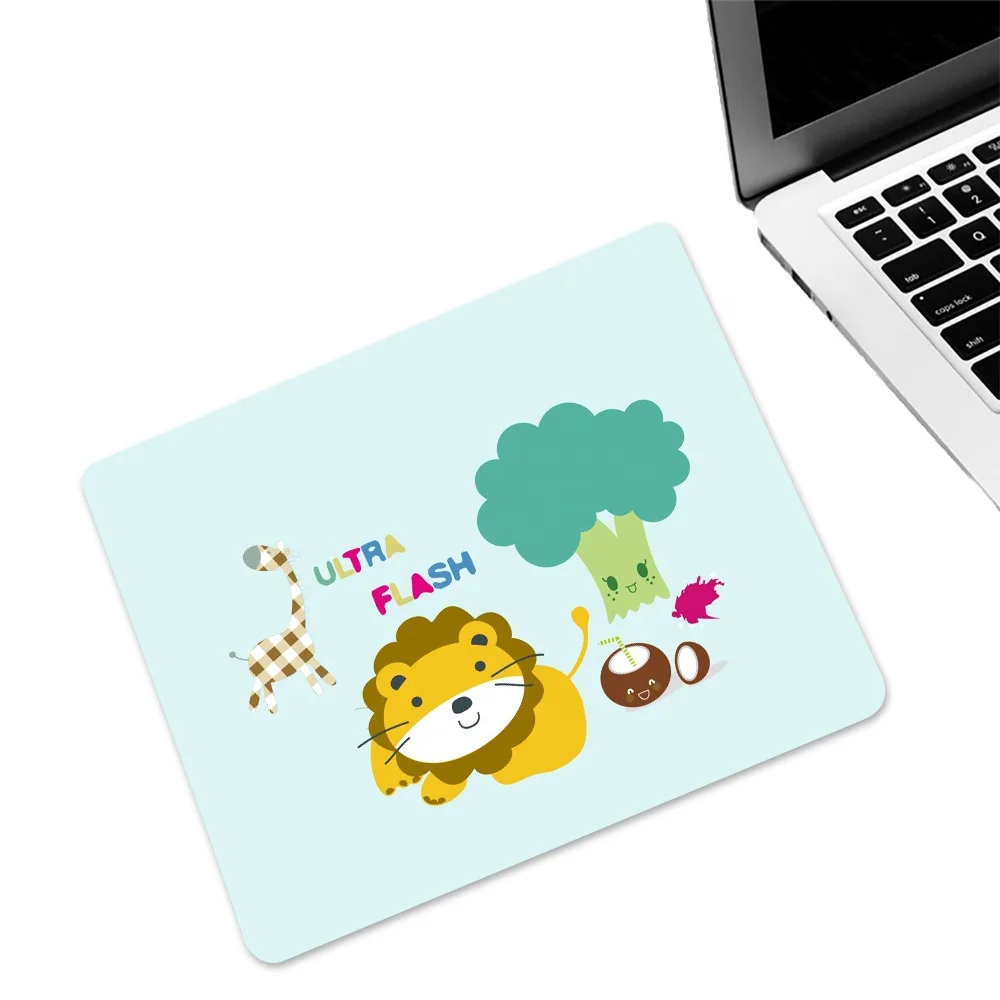 2022 Promotional Cat Mouse Pad Natural Rubber Microfiber Sublimation HC-0426001 Flame Snake Household Non-slip 21*26cm,other 3mm